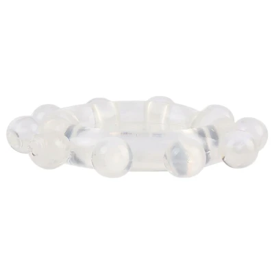 GK Power Cock Power Enhancer - fogaskerék péniszgyűrű (áttetsző)