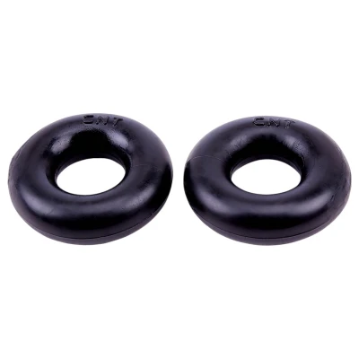 GK Power Donut Rings Over Sized - vastag, rugalmas péniszgyűrű (fekete)