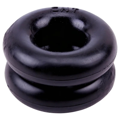 GK Power Donut Rings Over Sized - vastag, rugalmas péniszgyűrű (fekete)