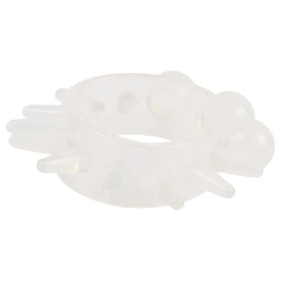 GK Power Overtime - péniszgyűrű szett (áttetsző) - 4 db