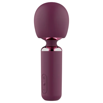 Glam - mini wand vibrátor (lila)