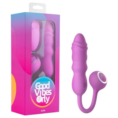Good Vibes Only - lökő vibrotojás távirányítóval (rózsaszín)