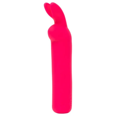 Happyrabbit Bullet - akkus, nyuszis rúdvibrátor, csiklóvibrátor (pink)