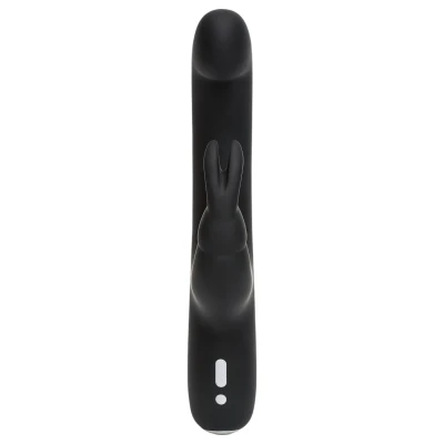 Happyrabbit G-Spot Slim - csiklókaros vibrátor (fekete)