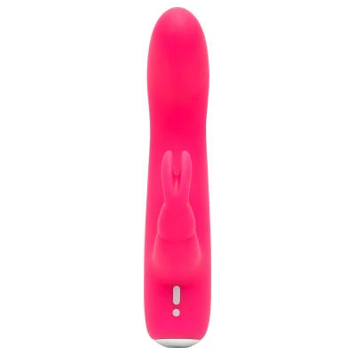 Happyrabbit Mini Rabbit - akkus csiklókaros vibrátor (pink)