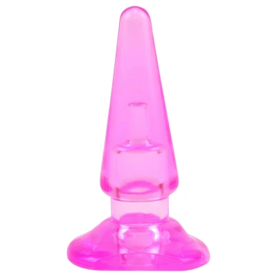 Hi-Basic Sassy - kezdő anál plug (áttetsző rózsaszín)