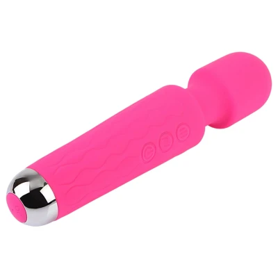 Hi-Basic Wacko Touch - akkus mini masszírozó vibrátor (wand) (rózsaszín)