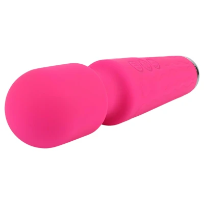 Hi-Basic Wacko Touch - akkus mini masszírozó vibrátor (wand) (rózsaszín)