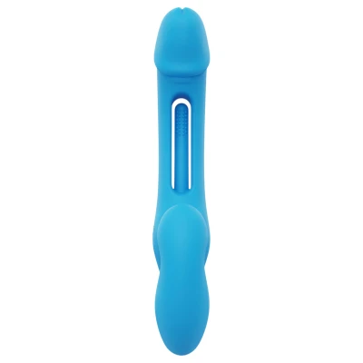 Honey Play Box Harmony Duo - App-vezérelt felcsatolható nyelves vibrátor (kék)