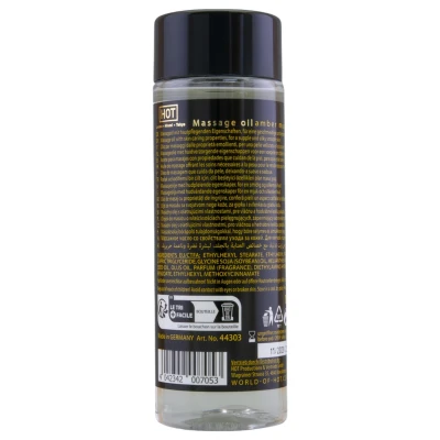 HOT bőrápoló masszázsolaj - borostyán pézsma (100 ml)