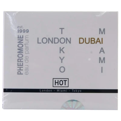 HOT LMTD - feromon parfüm szett nőknek (4 × 5 ml)