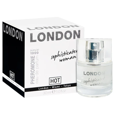 HOT London - feromon parfüm nőknek férfi vonzásához (30 ml)