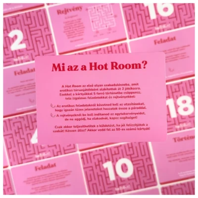 Hot Room - erotikus szabadulószoba társasjáték 