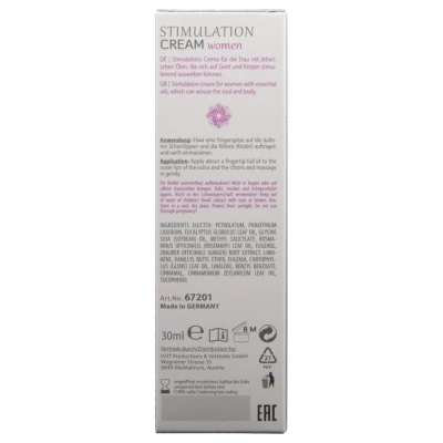 HOT Shiatsu Joyful - folyékony vibrátor stimuláló krém nőknek (30 ml)