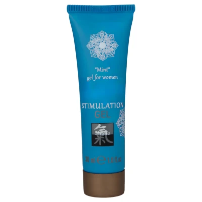 HOT Shiatsu Joyful - folyékony vibrátor stimuláló krém nőknek (menta, 30 ml)