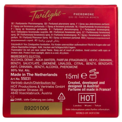 HOT Twilight - feromon parfüm nőknek (15 ml) - illatos