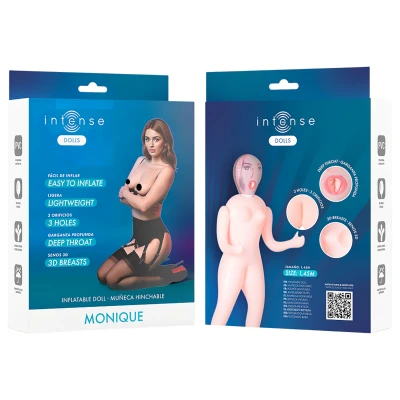 Intense Dolls Monique - felfújható guminő férfiaknak