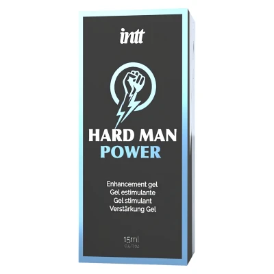 Intt Hard Man Power - stimuláló gél férfiaknak (15 ml)