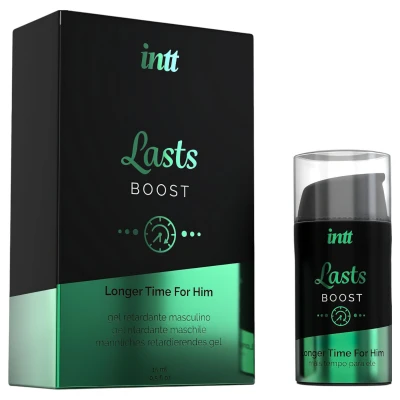 intt Lasts Boost - késleltető és erekciónövelő spray férfiaknak (15 ml)