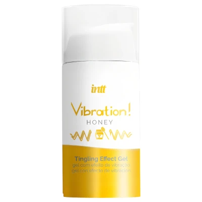 Intt Vibration! - folyékony vibrátor izgató gél, méz (15 ml)