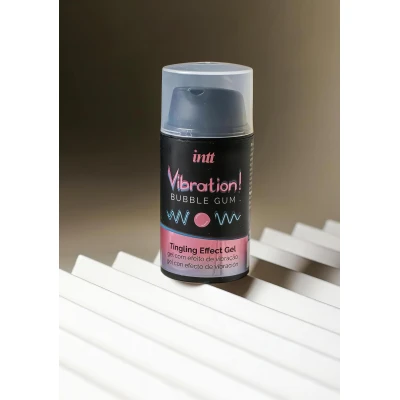 Intt Vibration! - folyékony vibrátor - rágógumi (15 ml)