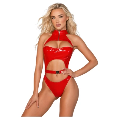 JSY 029 - szexi női body (piros)