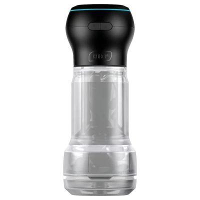 Kiiroo Feel Pocket & PowerBlow - interaktív app-vezérelt maszturbátor (átlátszó)