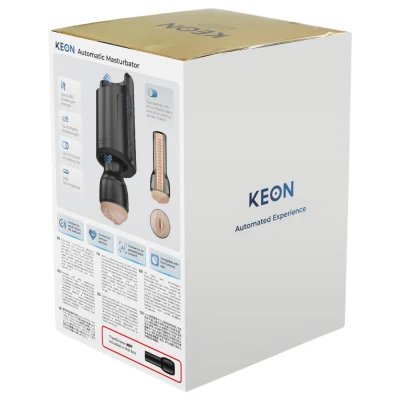 Kiiroo Keon Wifi Automatic - maszturbátor tartozék férfiaknak (fekete)