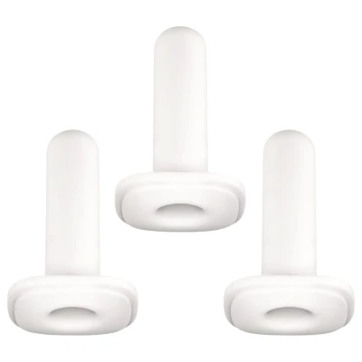 Kiiroo Onyx Tight Fit - maszturbátor mandzsetta férfiaknak - 3 db (fehér)