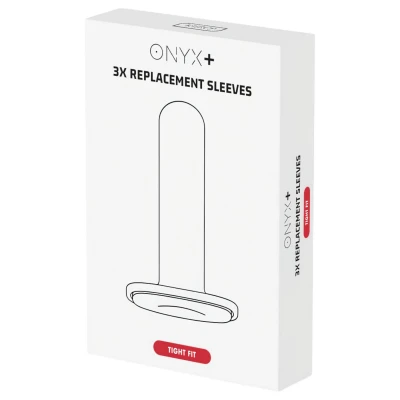 Kiiroo Onyx Standard Fit - maszturbátor mandzsetta - 3 db (fehér)