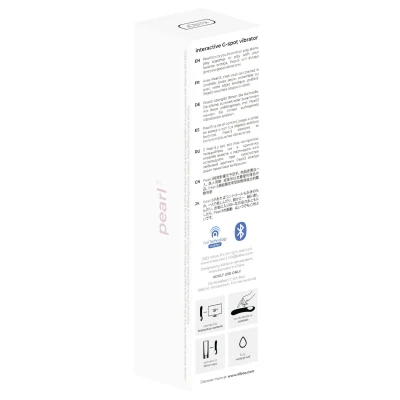 Kiiroo Pearl 3 - interaktív, vízálló G-pont vibrátor (pink)