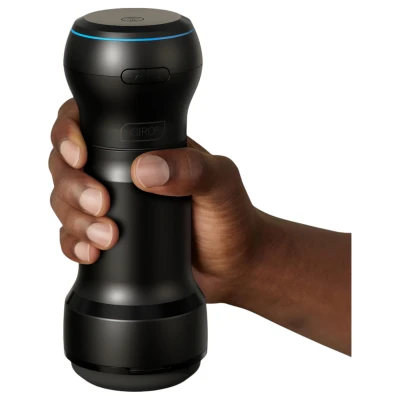 Kiiroo PowerBlow + Feel Pocket zseb maszturbátor férfiaknak (fekete)