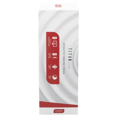 Kiiroo Titan - interaktív maszturbátor férfiaknak (fekete)