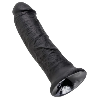 King Cock 8 dildó (20 cm, fekete)