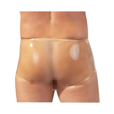 Late X - latex boxer beépített péniszköpennyel (testszínű)