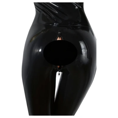 LateX - latex overál - macskanő jelmez (fekete)