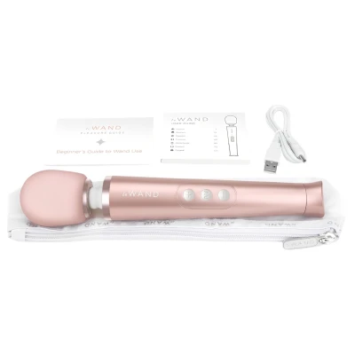 le WAND Petite - prémium akkus masszírozó vibrátor (Rose Gold)