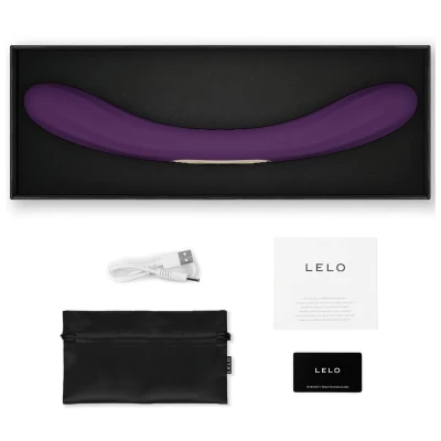 LELO Boomerang - kétvégű vibrátor (lila)