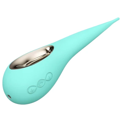 LELO Dot - akkus, precíziós csiklóizgató vibrátor (türkiz)