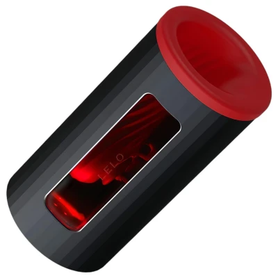 LELO F1s V2 - interaktív maszturbátor férfiaknak (piros)