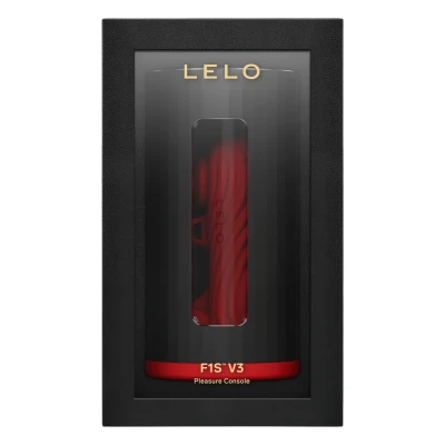 LELO F1s V3 - interaktív maszturbátor férfiaknak (piros)