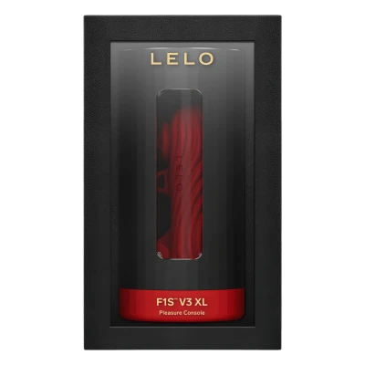 LELO F1s V3 XL - interaktív maszturbátor férfiaknak (piros)