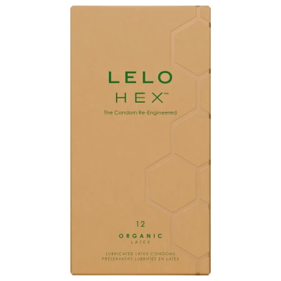 LELO Hex Organic - potencia óvszer (12 db)