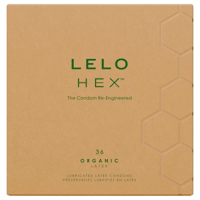LELO Hex Organic - potencia óvszer (36 db)