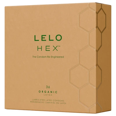 LELO Hex Organic - potencia óvszer (36 db)