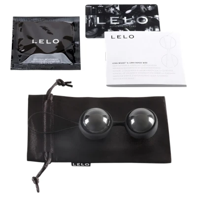 LELO Luna Noir- variálható gésagolyó