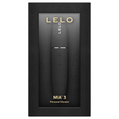 LELO Mia 3 - utazó rúzs vibrátor (fekete)