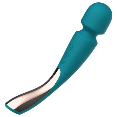 LELO Smart Wand 2 - közepes masszírozó vibrátor (türkiz)