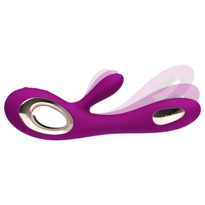 LELO Soraya Wave - akkus, bólogató csiklókaros vibrátor (lila)
