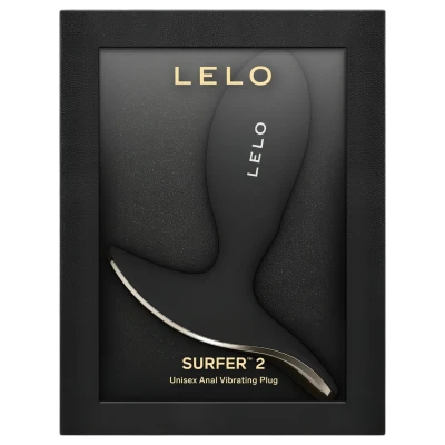 LELO Surfer - app-vezérelt, vízálló anál vibrátor (fekete)